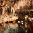The stunning interior of the Crystal Caves