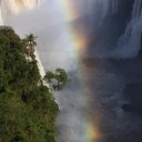 The famous Iguazu Waterfalls, Brasil side