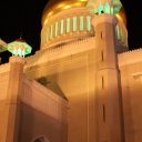 Closeup of Sultan Omar Ali Saiffudien\'s Mosque