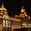 The famous Bund in Shanghai