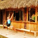 A local Hangout in Mindo for a cold beer or fresh fruit drink