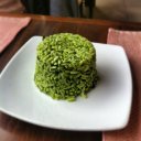 Green rice - interesting with a parsley flavor