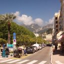 Main street Menton