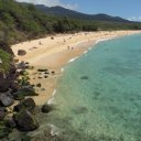 The great Wailea Beach in Wailea-Makena