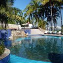 Barra De Navidad, Mexico - working poolside