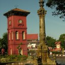 the influence of Portugal is quite visible in one of Malacca's central squares