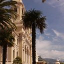 The backside of the famous casino in Monte Carlo
