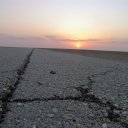 Oman Road, Sunset