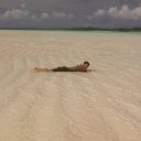 Kayangel white sand beach