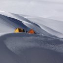 Our high camp below Toclaraju summit