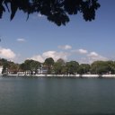 Lake next to the Temple of the Buddha Tooth - Kandy