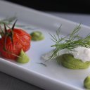 Appetizer at Restaurant Smaka in Gothenburg