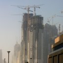 Literally like mushrooms, are office and residential complexes shooting up into the sky. Dubai is currently experiencing one of the greatest building booms in the world.