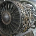 Museum of Flight, large engine