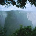One of the several sections of the utterly loud and amazing Victoria Falls