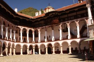 Courtyard, Rila Monastery