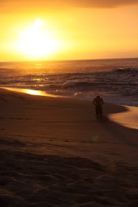 Surfer-Sunset-Oahu