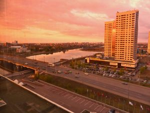 Astana - view across the river