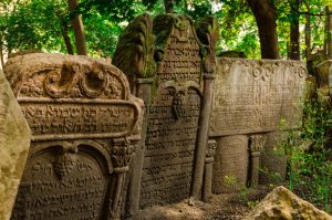 Old cemetery in Prague’s Jewish Quarter