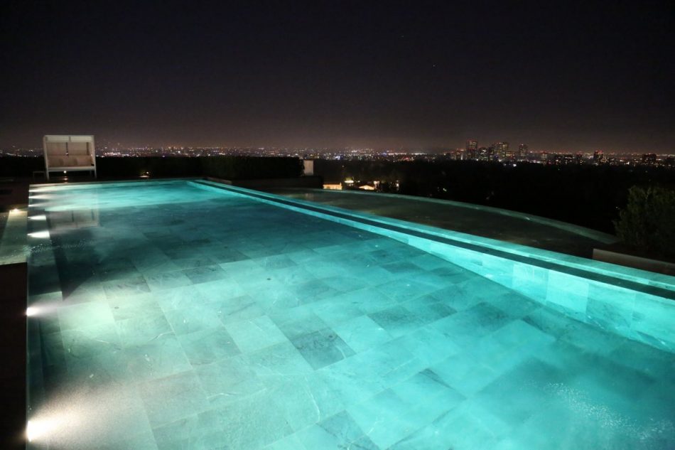 Classic LA view from the Holmby Hills