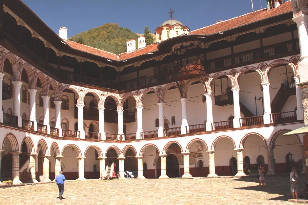 rila-monastery-courtyard