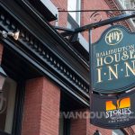 Halliburton House Inn signage, Halifax