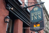 Halliburton House Inn signage, Halifax