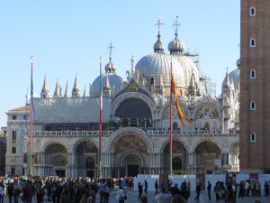 Crowds in St. Mark's Square