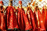 puppets, string puppets, rajasthani puppets, jaisalmer