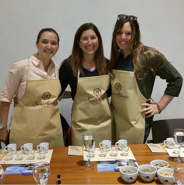 Yes I did so #drink #tasty #Colombian #coffee. okay I tasted it. Everyone #loved the #sanalberto #specialty! I just don't drink coffee but learning about the aromas, flavors and process was super scientifically interesting! #colombiaismagicalrealism #aviancateconecta