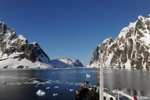 Cruising through Antarctic waters - credit © -Oceanwide Expeditions by Siegfried Woldhek