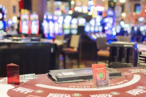 Casino Table in Vegas