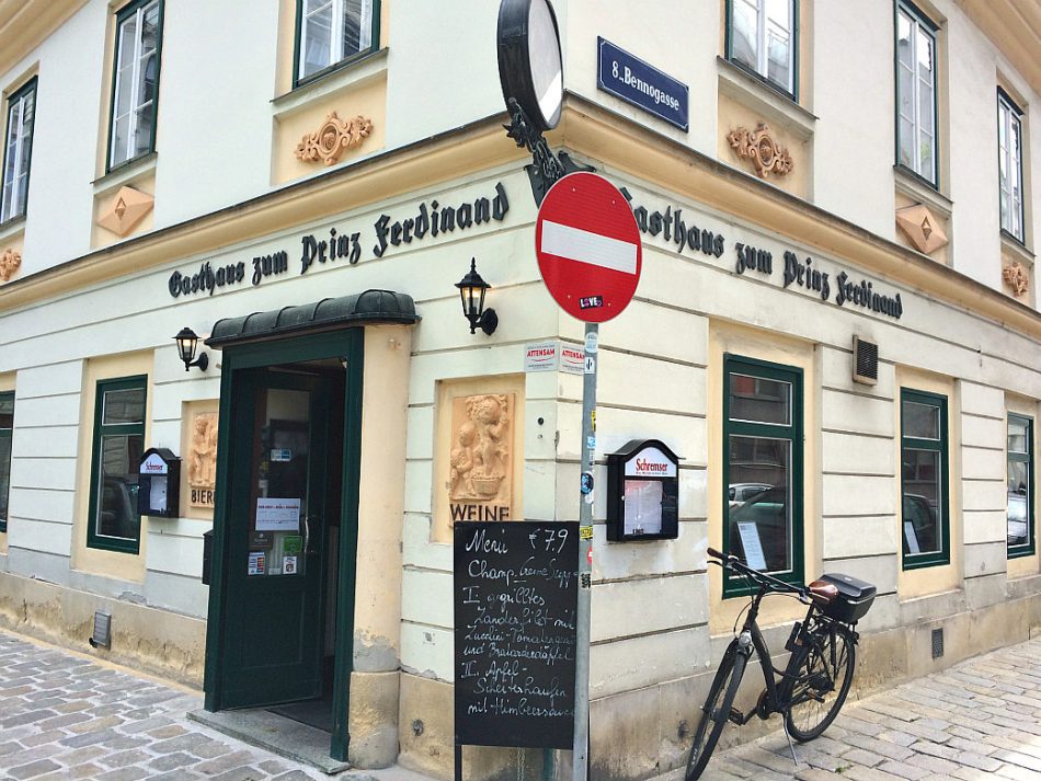 Vienna's Josefstadt and Neubau: Prinz Ferdinand restaurant