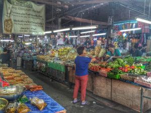 Vendors at Somphet Market, Chiang Mai, Thailand