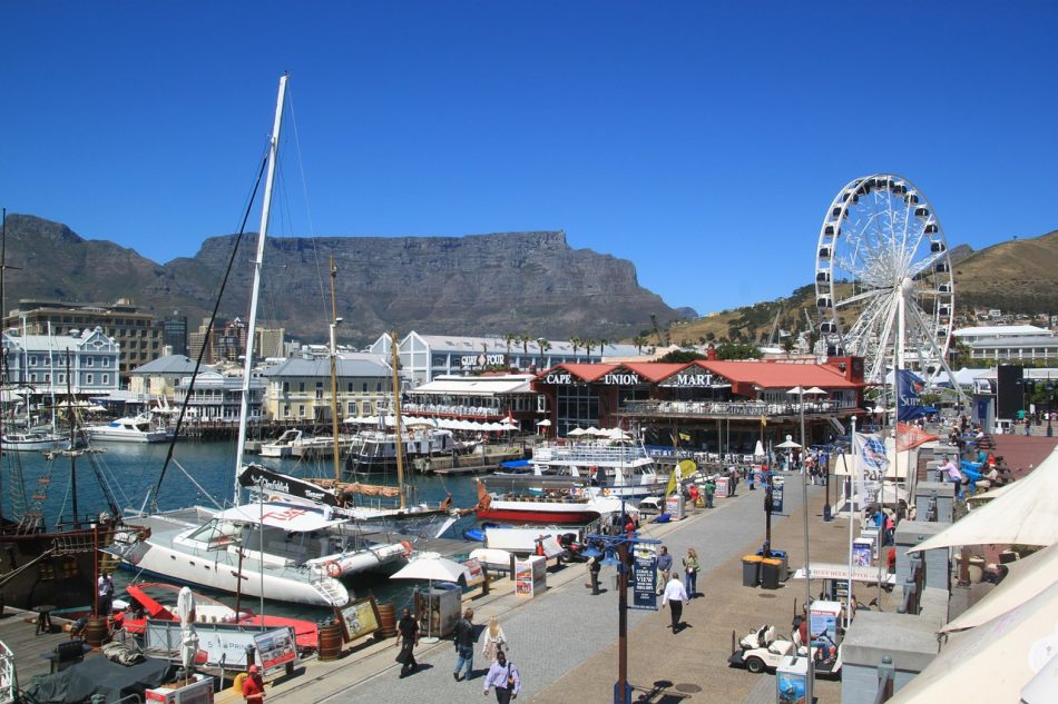 Attractions in Cape Town.
