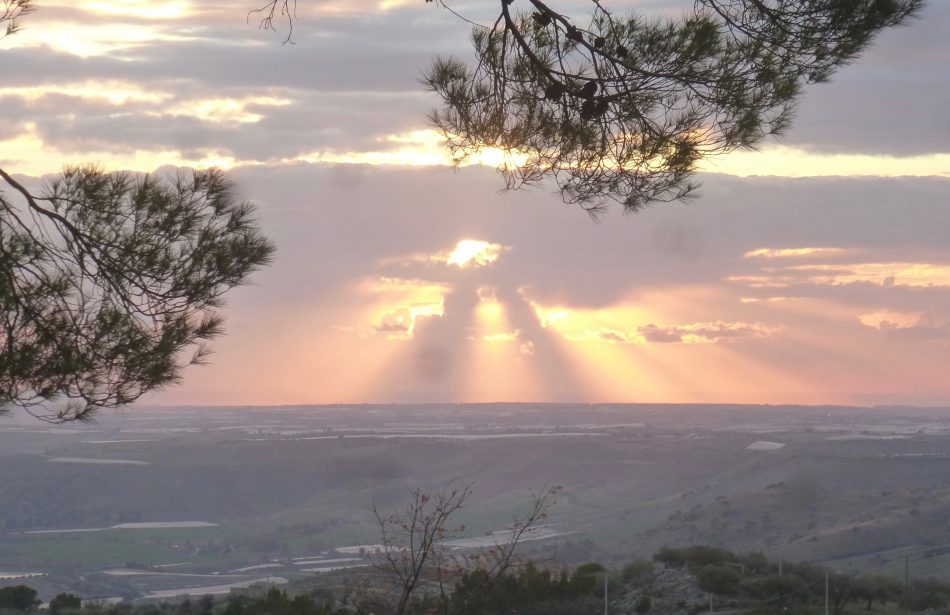 Sunset in Sicily