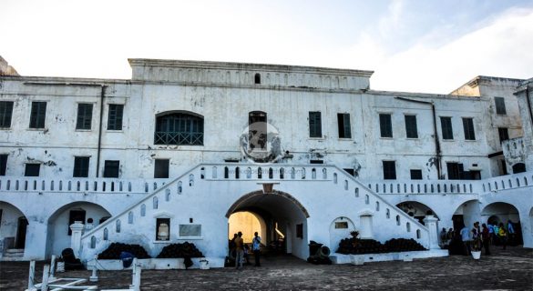 Cape Coast Castle courtyard