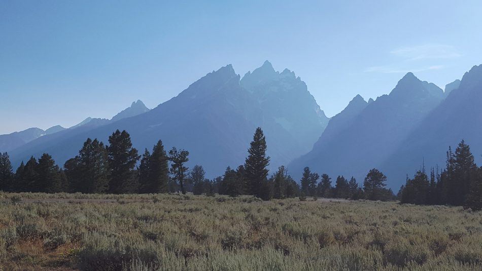 Grand Tetons Piercing The Sky