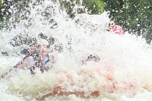 Rafting adventures in the rainforest