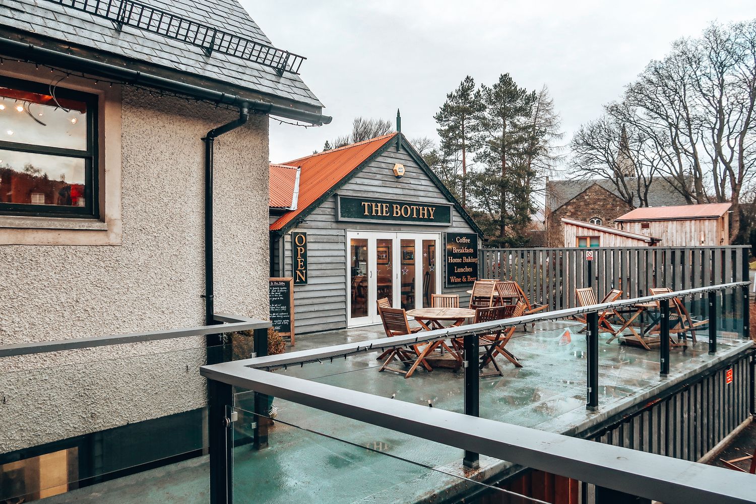 Braemar bothy cafe