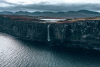 waterfall on The Isle Of Skye