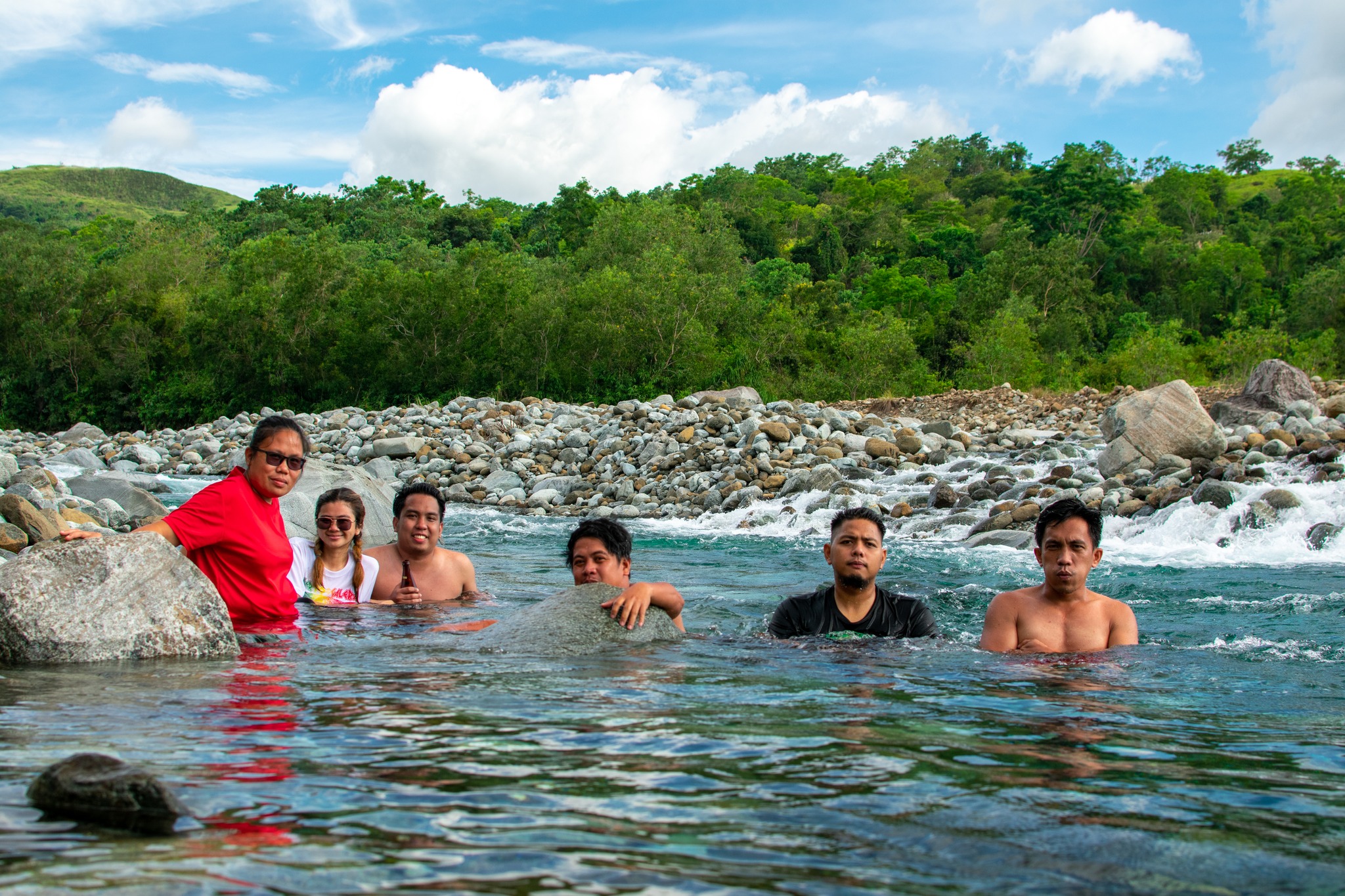 Bagsit River in Mt. Tapulao