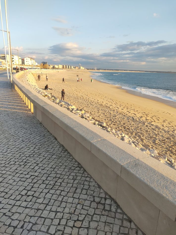 Beach in Figueira da Foz Portugal