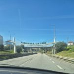 Arriving in Figueira da Foz after driving across Europe from Belgium