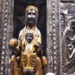 The Black Madonna of Montserrat, La Moreneta, a 12th-century Romanesque carving of the Virgin and Child